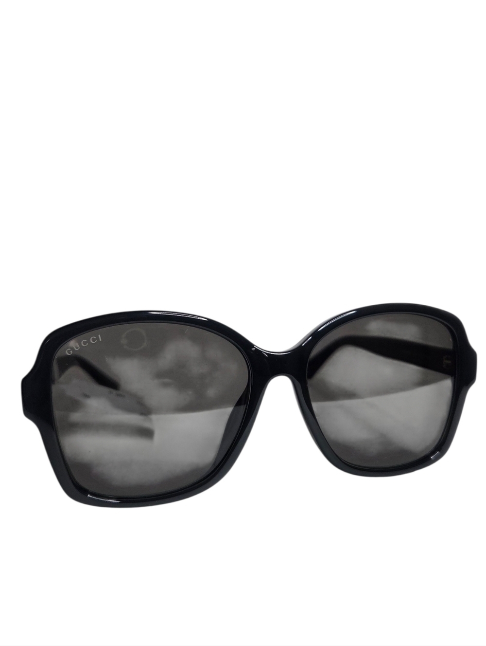 Gucci Black Square Frame Sunglasses - Women's Designer Shades New AUTH